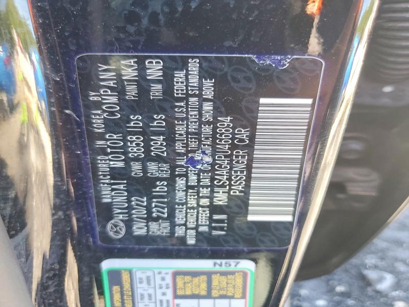 56695366 :رقم المزاد ، KMHLS4AG4PU466894 vin ، 2023 Hyundai Elantra مزاد بيع