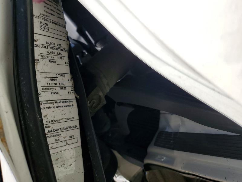 Aukcja sprzedaży 2017 Isuzu Npr Xd, vin: JALC4W163H7K00864, numer aukcji: 56981236