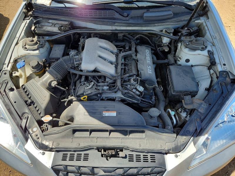 2010 Hyundai Genesis Coupe მანქანა იყიდება აუქციონზე, vin: KMHHU6KH8AU042399, აუქციონის ნომერი: 57060176