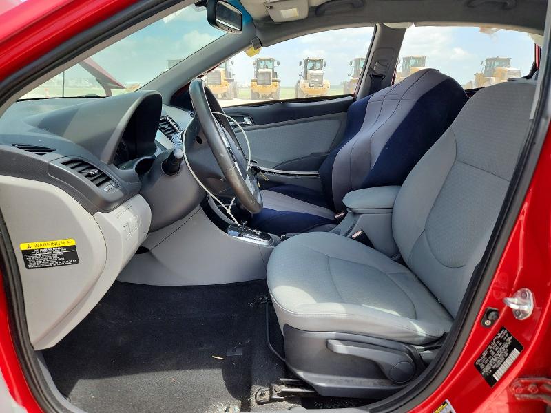 Продажа на аукционе авто 2012 Hyundai Accent, vin: KMHCU5AE3CU013424, номер лота: 58823066
