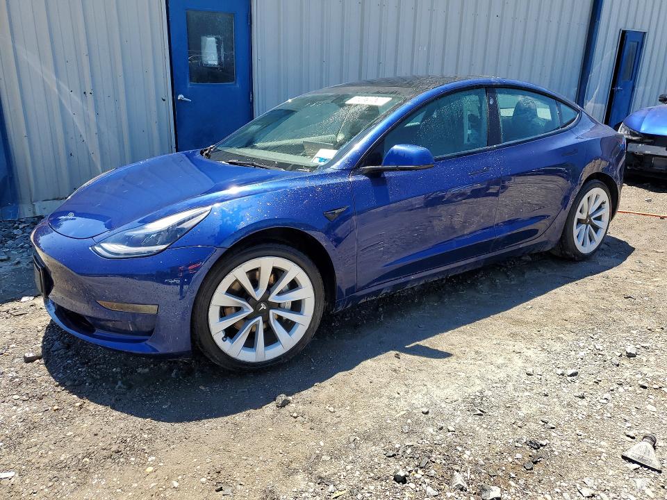 Продажа на аукционе авто 2022 Tesla Model 3, vin: 5YJ3E1EA1NF370131, номер лота: 58479976