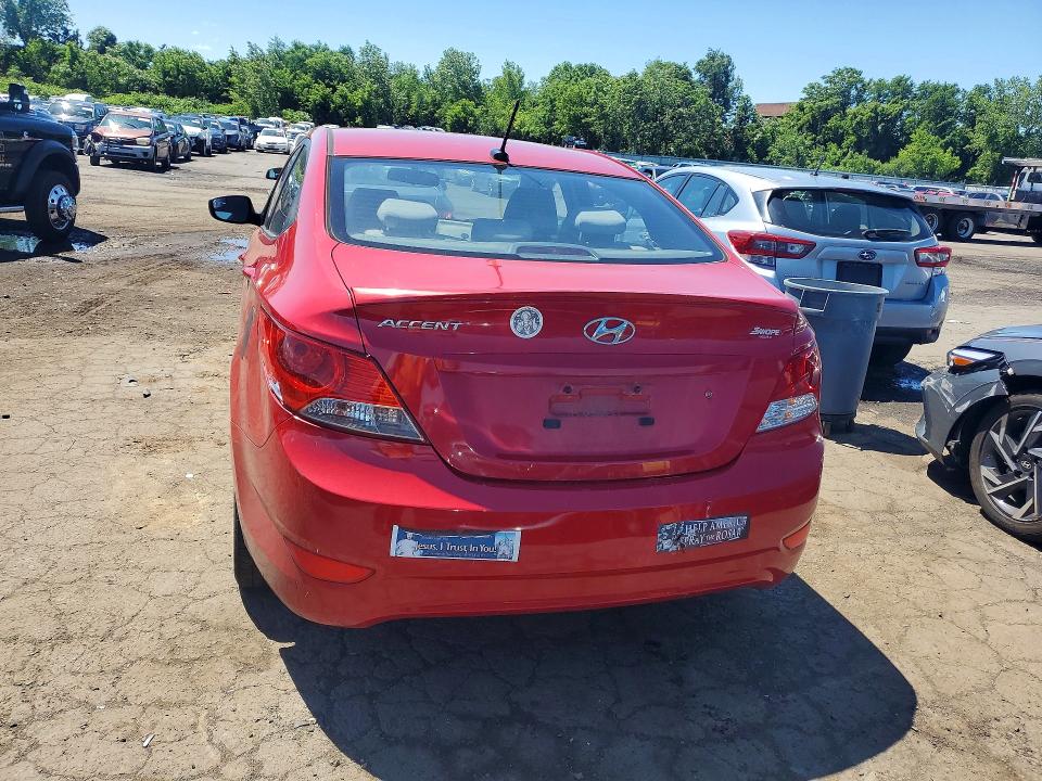 Продаж на аукціоні авто 2014 Hyundai Accent, vin: KMHCU4AE8EU768307, номер лоту: 56635896