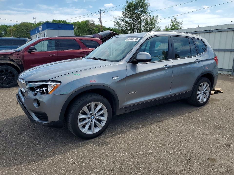 Aukcja sprzedaży 2017 Bmw X3, vin: 5UXWX9C33H0W68014, numer aukcji: 55507156