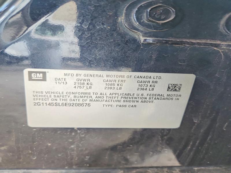 Aukcja sprzedaży 2014 Chevrolet Impala, vin: 2G1145SL6E9208676, numer aukcji: 57314646