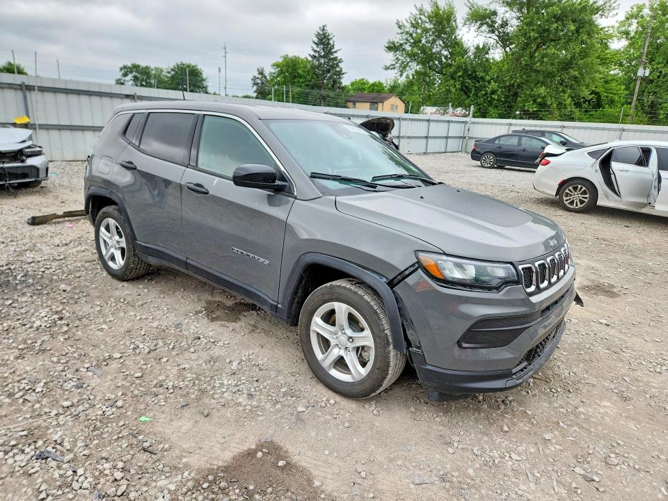 56623616 :رقم المزاد ، 3C4NJDANXRT581074 vin ، 2024 Jeep Compass مزاد بيع