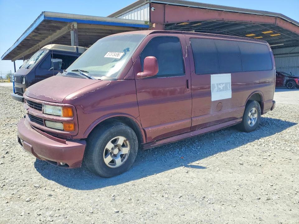 2001 Chevrolet Express მანქანა იყიდება აუქციონზე, vin: 1GNFG65R011213095, აუქციონის ნომერი: 57373496