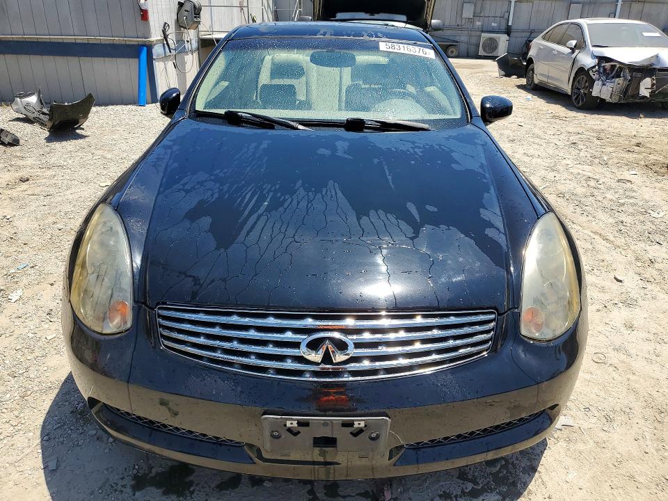 2004 Infiniti G35 მანქანა იყიდება აუქციონზე, vin: JNKCV54E84M300934, აუქციონის ნომერი: 58316376