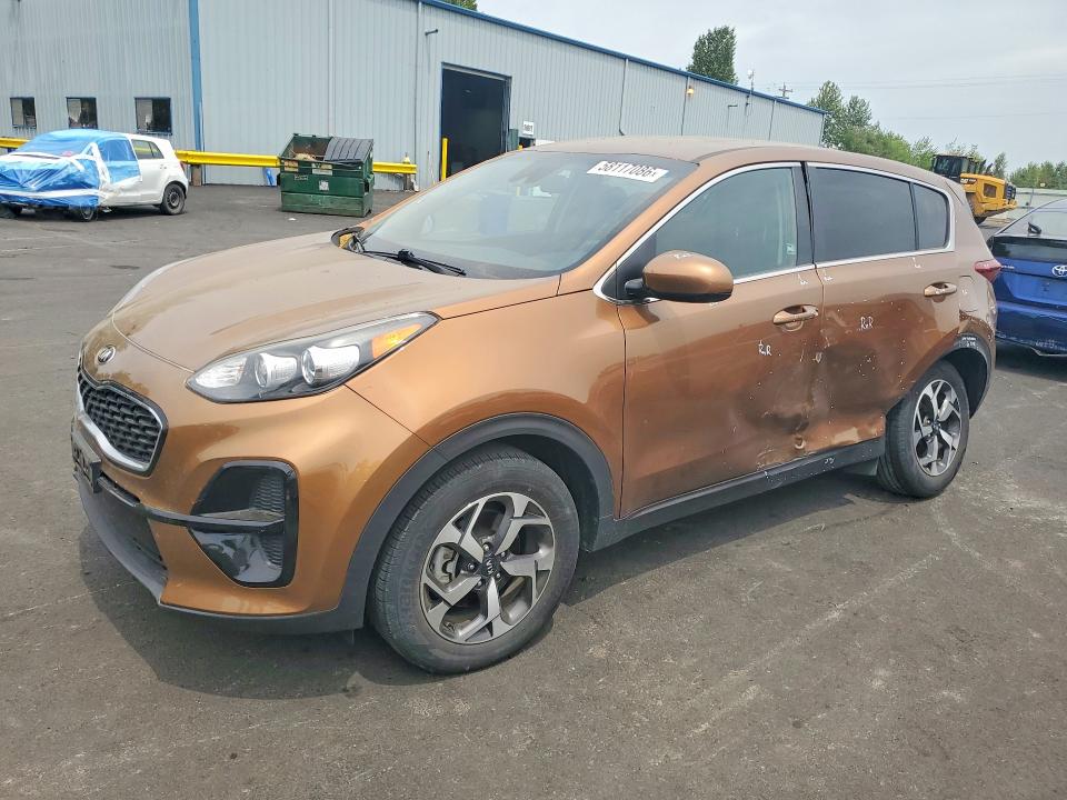2021 Kia Sportage მანქანა იყიდება აუქციონზე, vin: KNDPM3ACXM7891375, აუქციონის ნომერი: 58117086