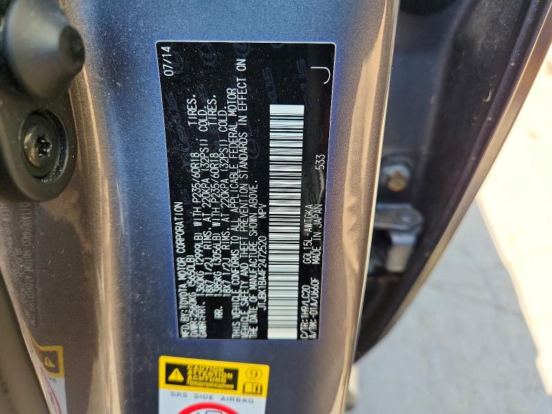 Продажа на аукционе авто 2015 Lexus Rx 350, vin: JTJBK1BA4F2472520, номер лота: 55794776