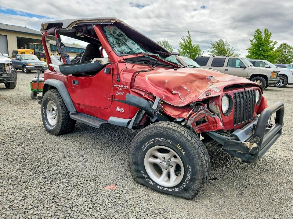 Продаж на аукціоні авто 1999 Jeep Wrangler, vin: 1J4FY19S3XP482830, номер лоту: 55825966
