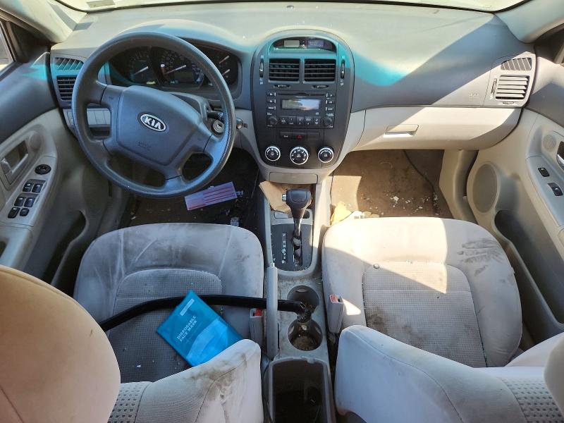 Aukcja sprzedaży 2008 Kia Spectra, vin: KNAFE121185538001, numer aukcji: 55990556