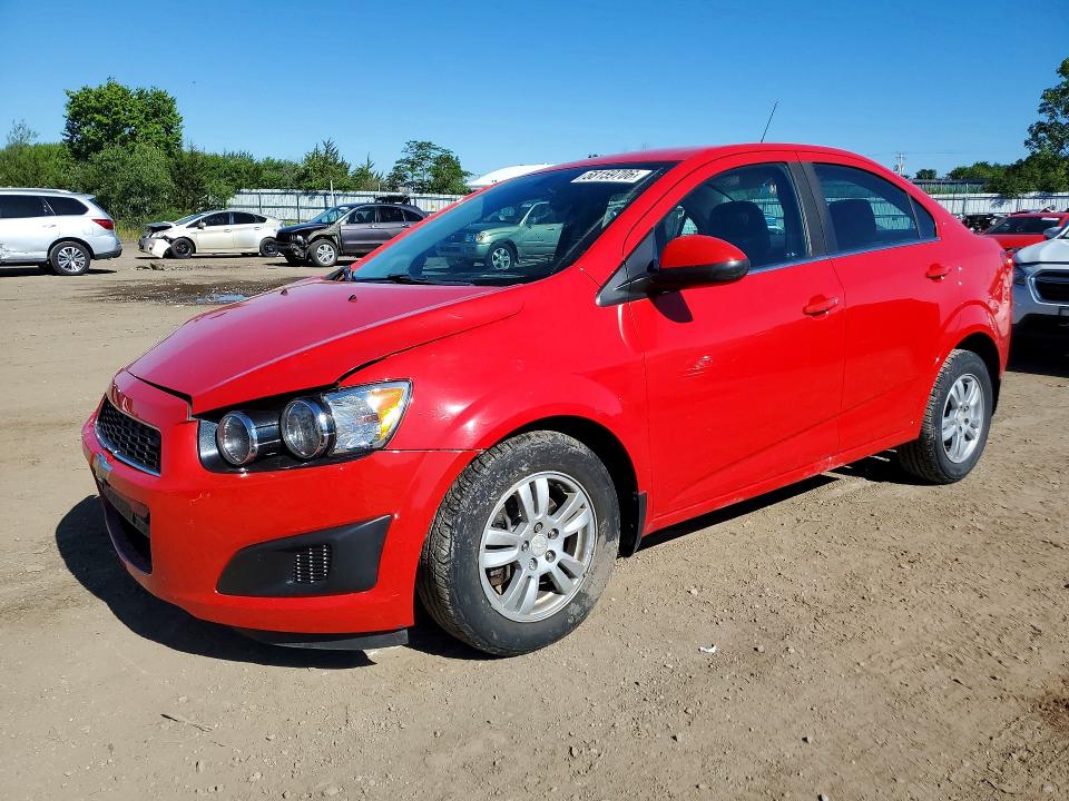 2016 Chevrolet Sonic მანქანა იყიდება აუქციონზე, vin: 1G1JC5SH6G4117167, აუქციონის ნომერი: 58159706
