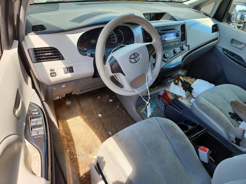 2013 Toyota Sienna მანქანა იყიდება აუქციონზე, vin: 5TDZK3DCXDS365568, აუქციონის ნომერი: 58891246