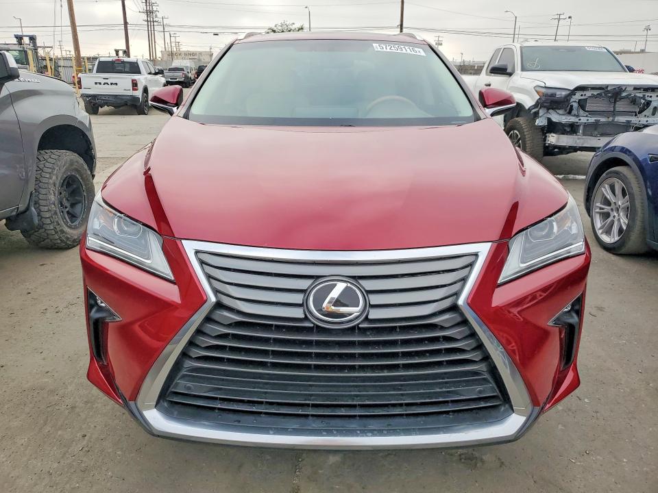 57259116 :رقم المزاد ، 2T2ZZMCA7GC020489 vin ، 2016 Lexus Rx مزاد بيع