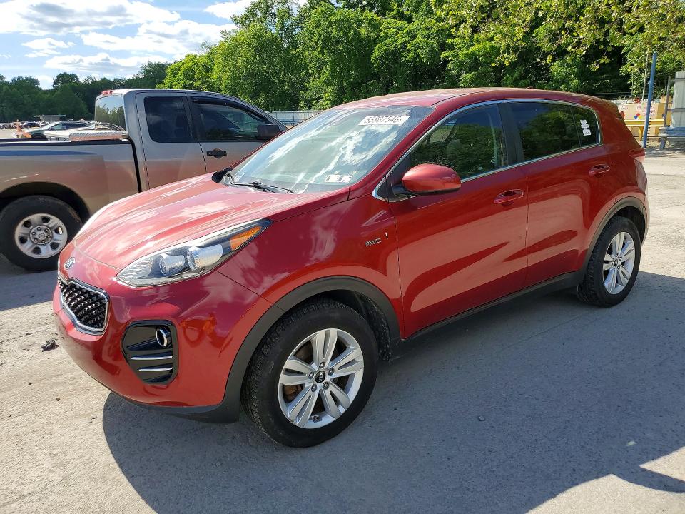 55907546 :رقم المزاد ، KNDPMCAC9J7366531 vin ، 2018 Kia Sportage مزاد بيع