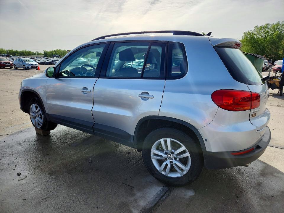 2017 Volkswagen Tiguan მანქანა იყიდება აუქციონზე, vin: WVGBV7AX7HW512325, აუქციონის ნომერი: 55804406