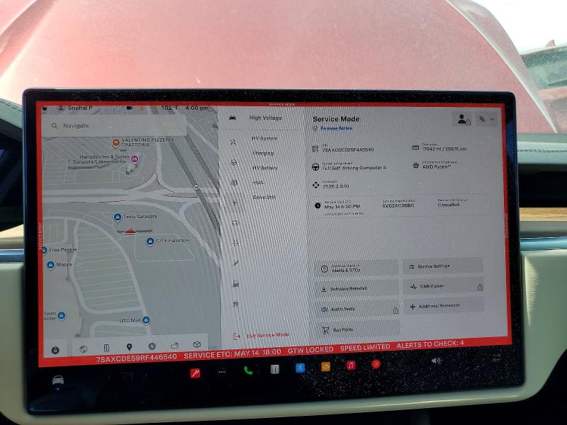 Aukcja sprzedaży 2024 Tesla Model X, vin: 7SAXCDE59RF446540, numer aukcji: 56434266