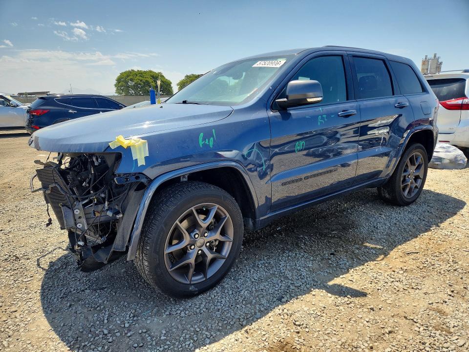 Продажа на аукционе авто 2021 Jeep Grand Cherokee, vin: 1C4RJFBG0MC602807, номер лота: 57520996