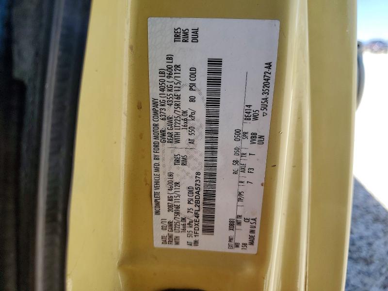 56181236 :رقم المزاد ، 1FDXE4FL2BDA57378 vin ، 2011 Ford Econoline مزاد بيع