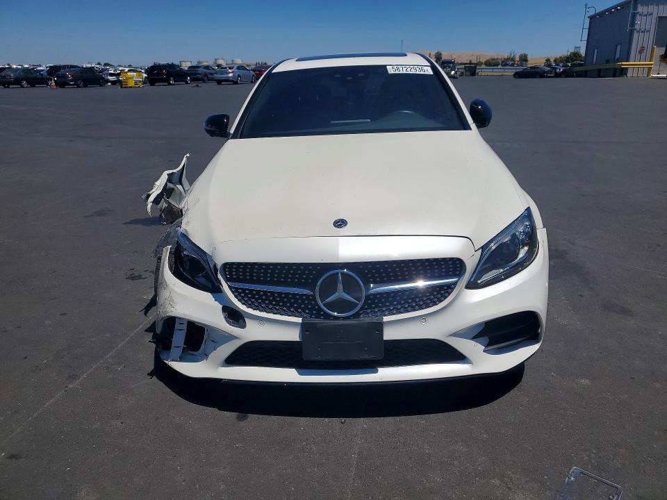 58722936 :رقم المزاد ، 55SWF8EB5LU314104 vin ، 2020 Mercedes-benz C مزاد بيع