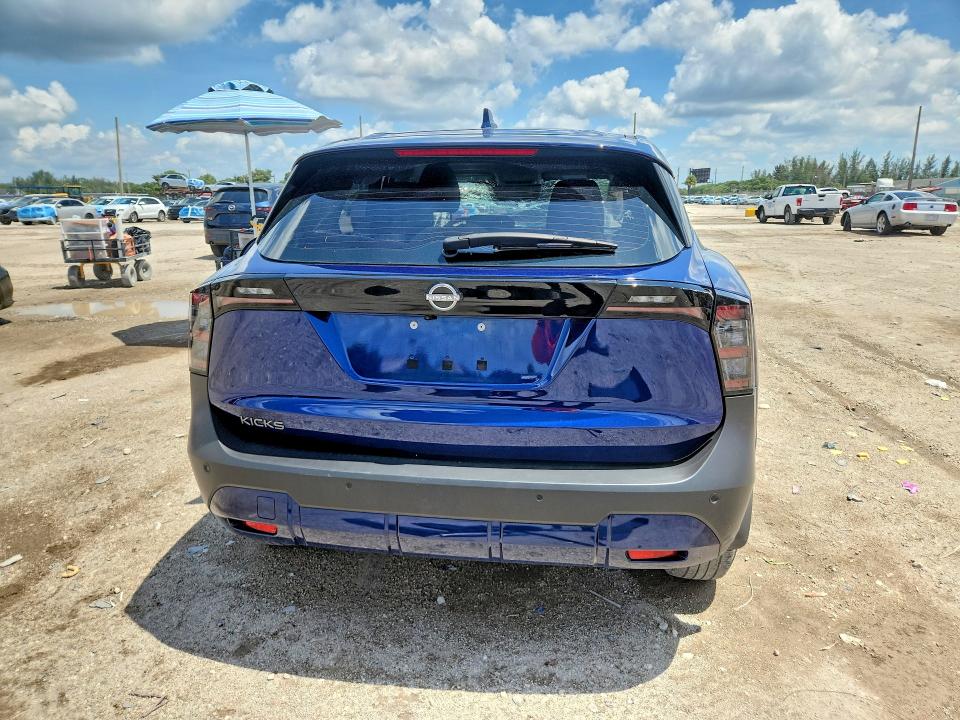 2025 Nissan Kicks მანქანა იყიდება აუქციონზე, vin: 3N8AP6BA8SL396925, აუქციონის ნომერი: 57078986