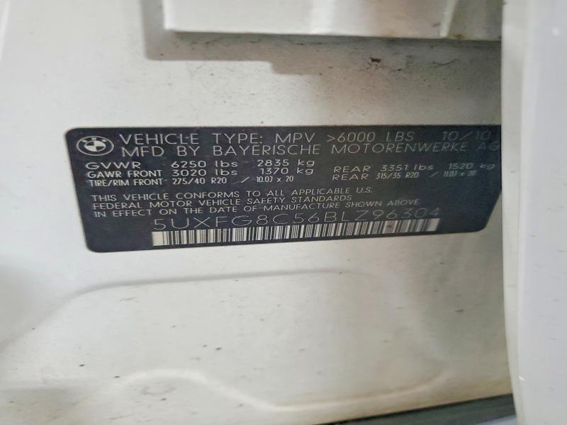 Продаж на аукціоні авто 2011 Bmw X6, vin: 5UXFG8C56BLZ96304, номер лоту: 57088716