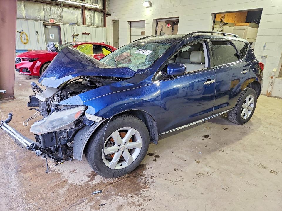 57650216 :رقم المزاد ، JN8AZ1MW9AW122325 vin ، 2010 Nissan Murano مزاد بيع