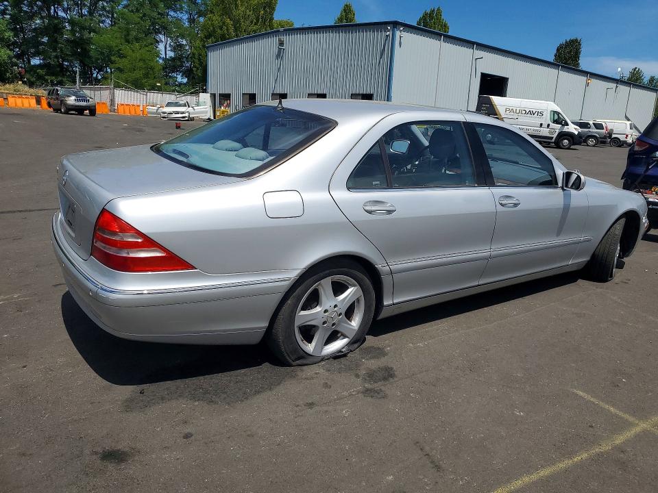 2002 Mercedes-benz S მანქანა იყიდება აუქციონზე, vin: WDBNG75J12A286612, აუქციონის ნომერი: 57944466