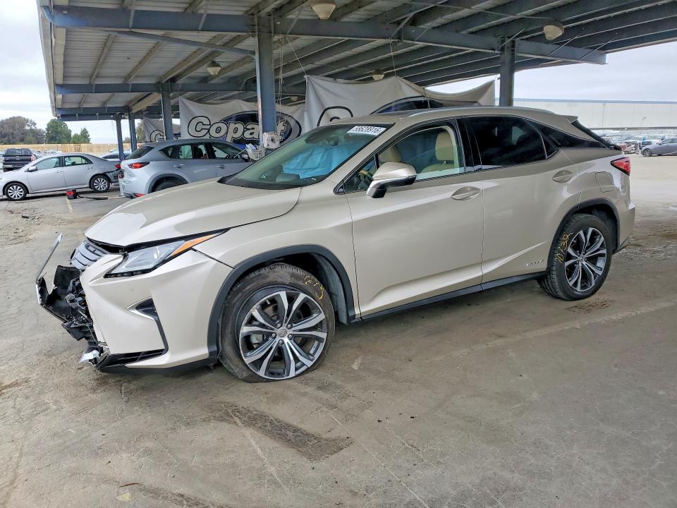 2017 Lexus Rx 450h მანქანა იყიდება აუქციონზე, vin: 2T2BGMCA3HC012107, აუქციონის ნომერი: 58628916