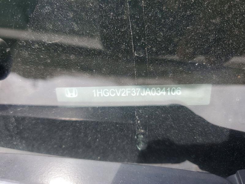 Продаж на аукціоні авто 2018 Honda Accord, vin: 1HGCV2F37JA034106, номер лоту: 56188746