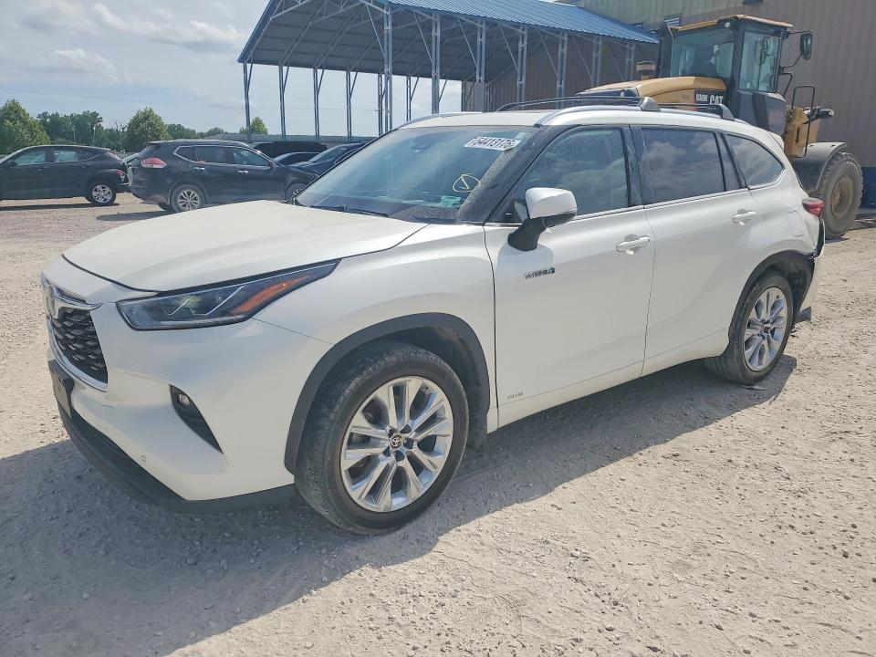 Auction sale of the 2021 Toyota Highlander Hybrid, vin: 5TDXBRCH0MS524041, lot number: 54413176