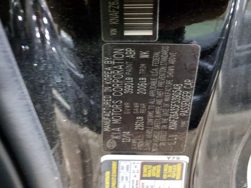 Aukcja sprzedaży 2015 Kia Forte, vin: KNAFZ6A35F5390548, numer aukcji: 58334426
