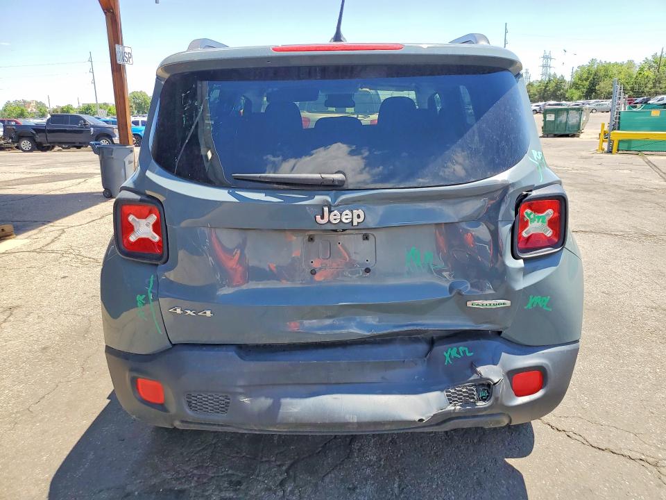 Продажа на аукционе авто 2017 Jeep Renegade, vin: ZACCJBBB1HPG27896, номер лота: 55487196