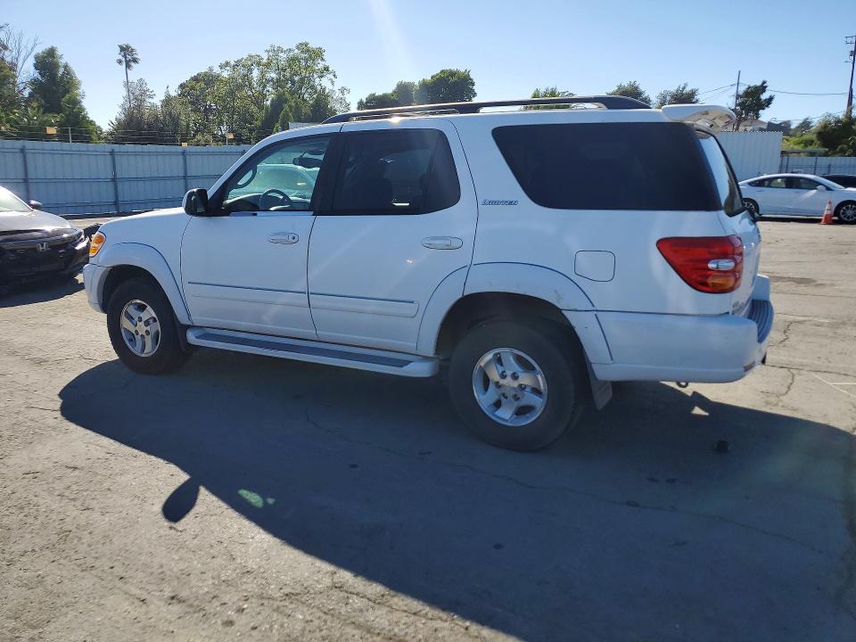 57248366 :رقم المزاد ، 5TDBT48AX2S075082 vin ، 2002 Toyota Sequoia مزاد بيع