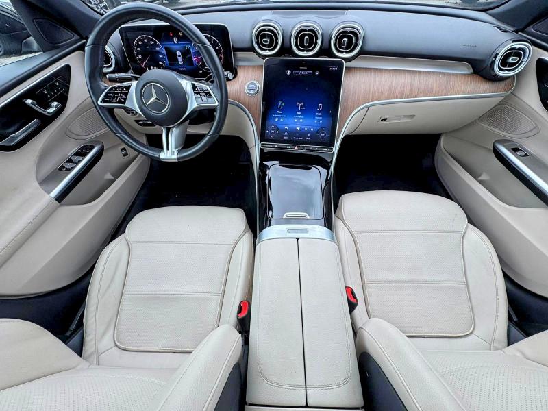 59127796 :رقم المزاد ، W1KAF4GB4NR042438 vin ، 2022 Mercedes-benz C مزاد بيع
