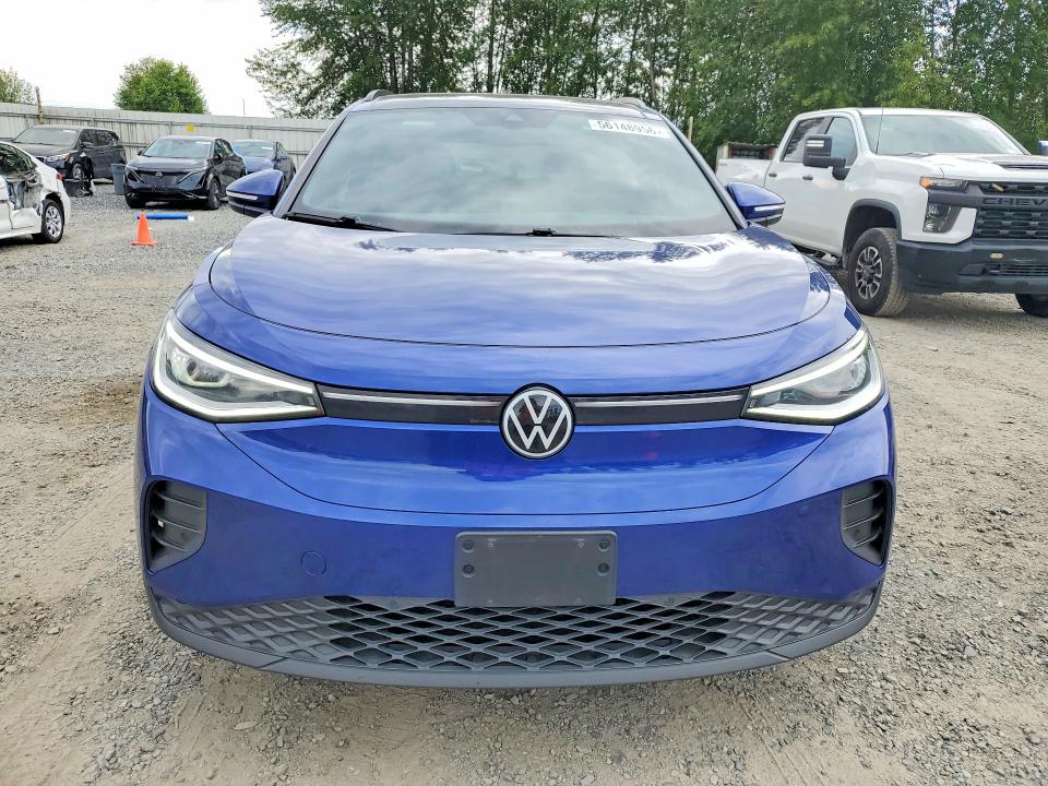 56148956 :رقم المزاد ، WVGTMPE25MP061180 vin ، 2021 Volkswagen Id.4 مزاد بيع