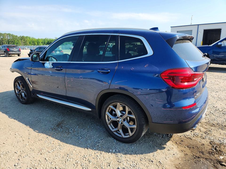56250136 :رقم المزاد ، 5UXTY5C00M9E37840 vin ، 2021 Bmw X3 مزاد بيع