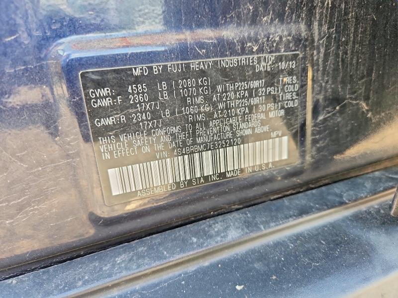 Продаж на аукціоні авто 2014 Subaru Outback, vin: 4S4BRBMC7E3252120, номер лоту: 56325556