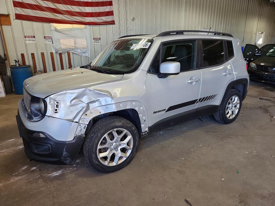 Продажа на аукционе авто 2016 Jeep Renegade, vin: ZACCJBBT9GPD70672, номер лота: 55684606