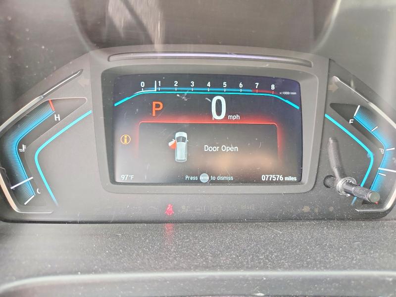 Aukcja sprzedaży 2019 Honda Odyssey, vin: 5FNRL6H8XKB078107, numer aukcji: 58301856