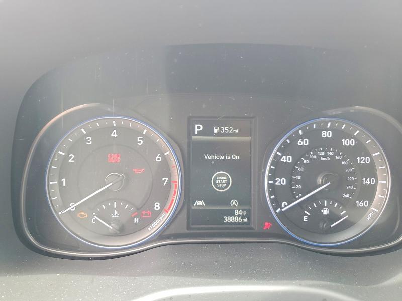 57610666 :رقم المزاد ، KM8K32AB4NU837082 vin ، 2022 Hyundai Kona مزاد بيع