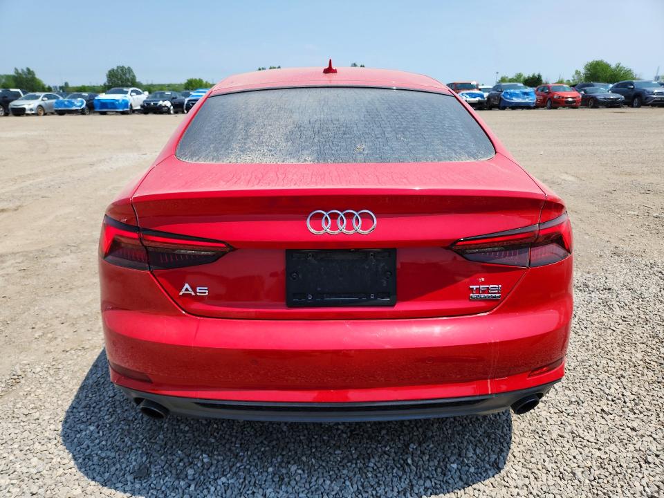 Auction sale of the 2018 Audi A5, vin: WAUFNCF56JA018107, lot number: 56096296