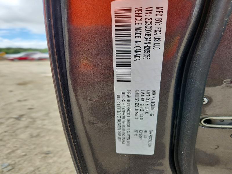 56282396 :رقم المزاد ، 2C3CDXBG4NH205056 vin ، 2022 Dodge Charger مزاد بيع