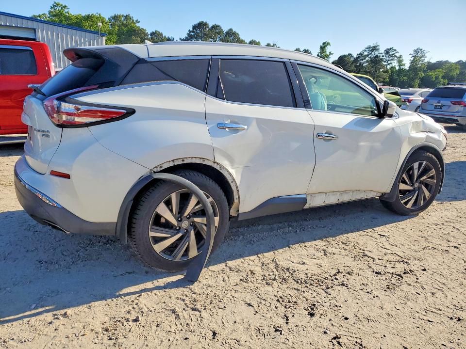 2015 Nissan Murano მანქანა იყიდება აუქციონზე, vin: 5N1AZ2MH4FN253013, აუქციონის ნომერი: 55537136