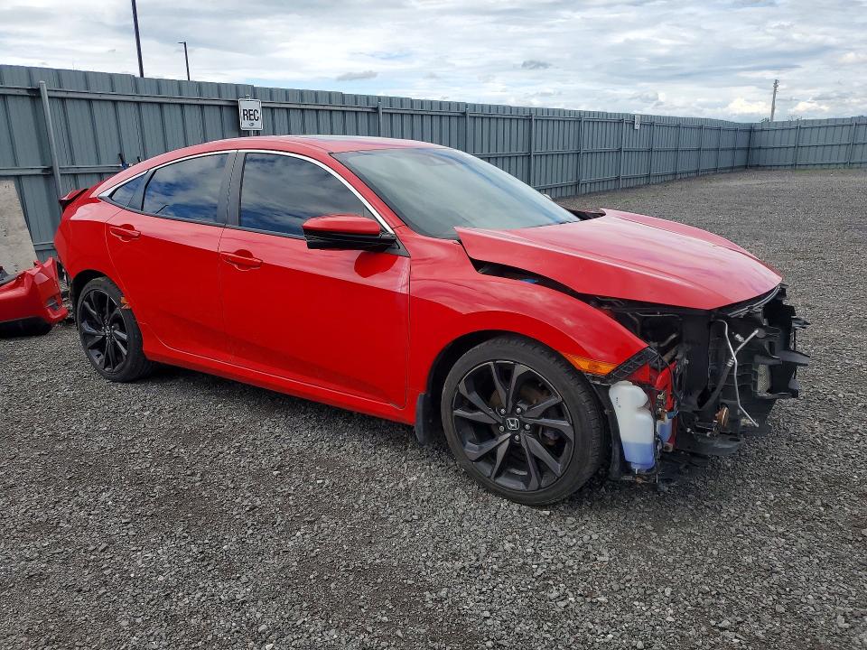 Продаж на аукціоні авто 2019 Honda Civic, vin: 2HGFC2F80KH021246, номер лоту: 57713406