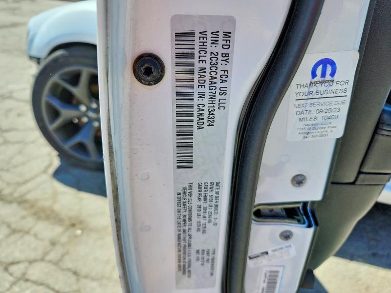 Aukcja sprzedaży 2022 Chrysler 300, vin: 2C3CCAAG7NH134324, numer aukcji: 57004566