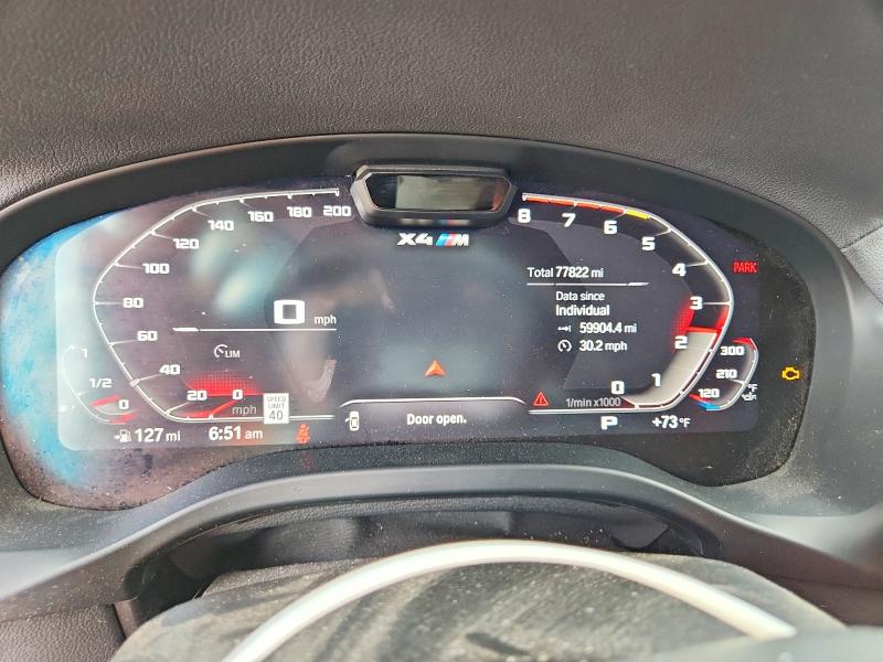 Aukcja sprzedaży 2022 Bmw X4, vin: 5YM23EC06N9J53503, numer aukcji: 56366066