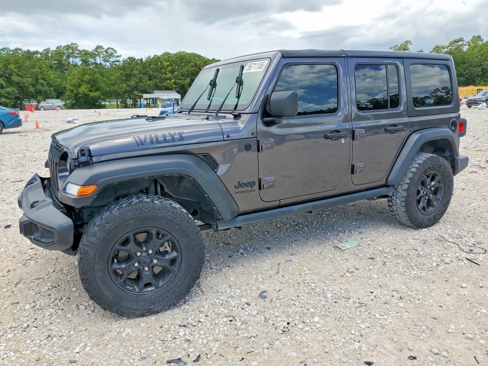 Продажа на аукционе авто 2021 Jeep Wrangler Unlimited, vin: 1C4HJXDG8MW760941, номер лота: 56711106