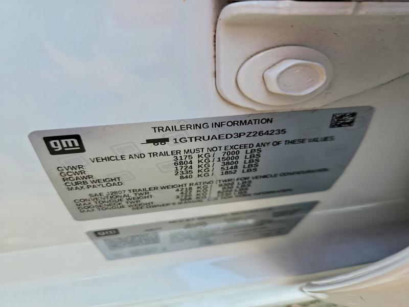 Продаж на аукціоні авто 2023 Gmc Sierra, vin: 1GTRUAED3PZ264235, номер лоту: 57545736
