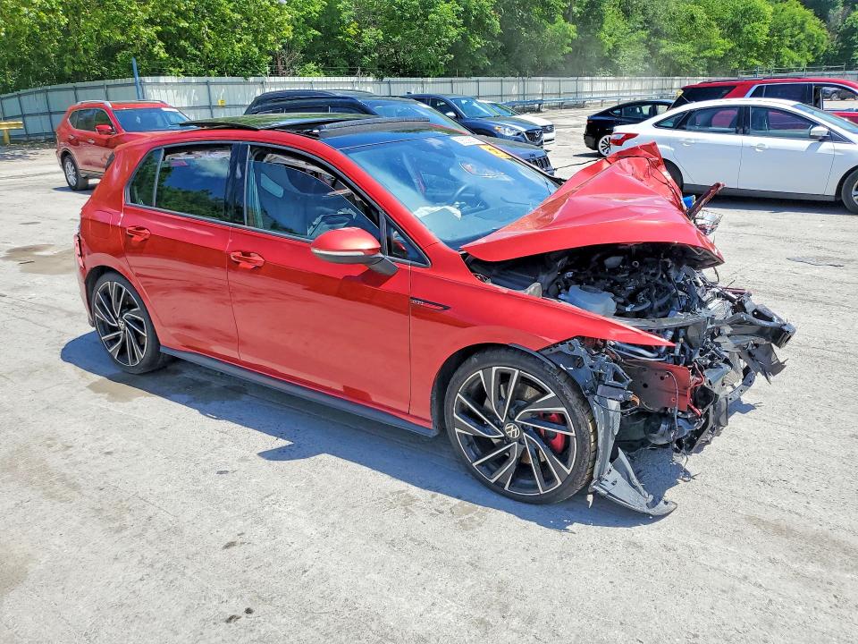 2022 Volkswagen Gti მანქანა იყიდება აუქციონზე, vin: WVW587CD6NW149006, აუქციონის ნომერი: 58539276